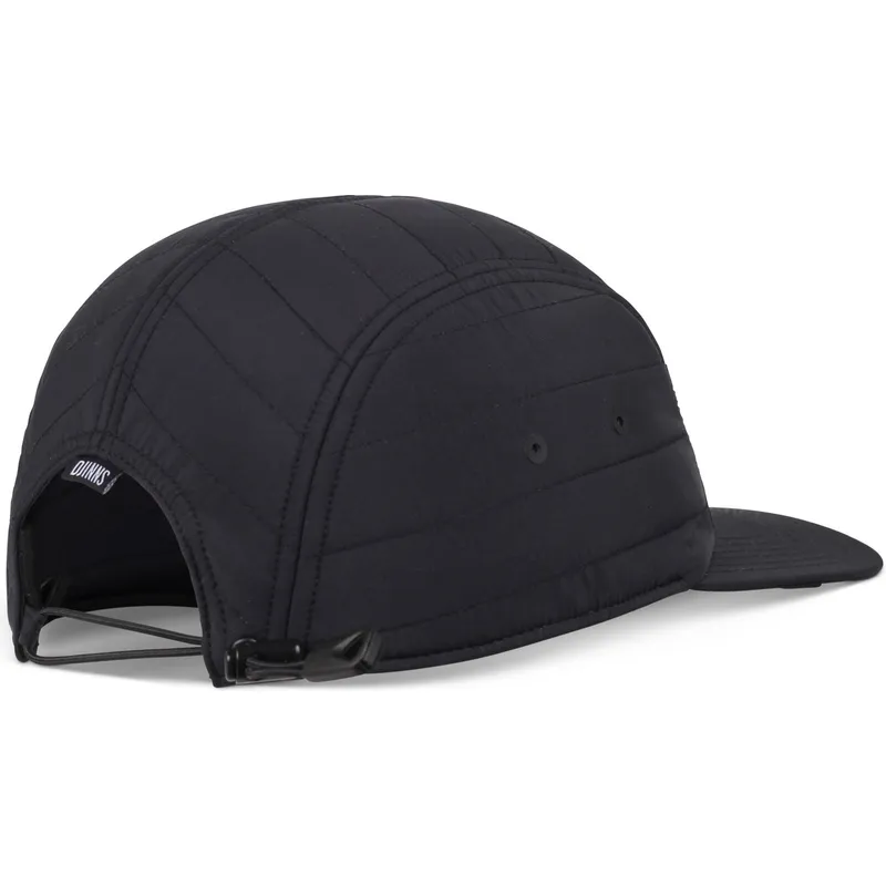 kapa-ravna-crna-podesiv-puffy-nylon-djinns