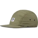 djinns-flat-brim-puffy-nylon-green-adjustable-cap