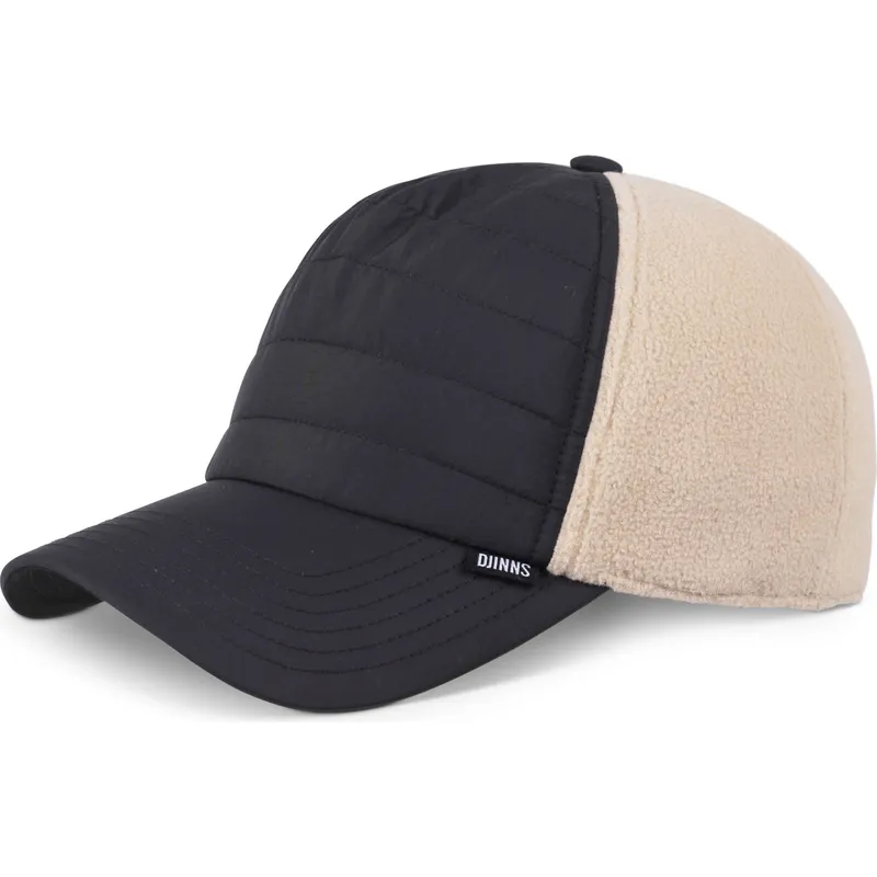kapa-zaobljena-crna-snapback-hft-puffy-nylon-djinns