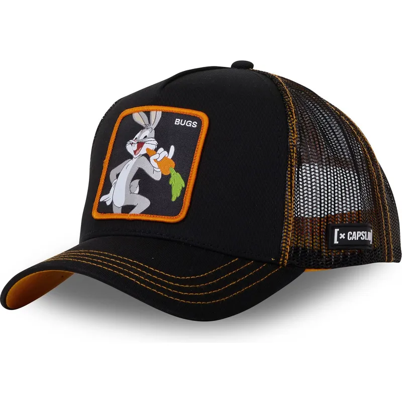 kapa-zaobljena-crna-snapback-loo7-bu1-zeko-dusko-looney-tunes-capslab