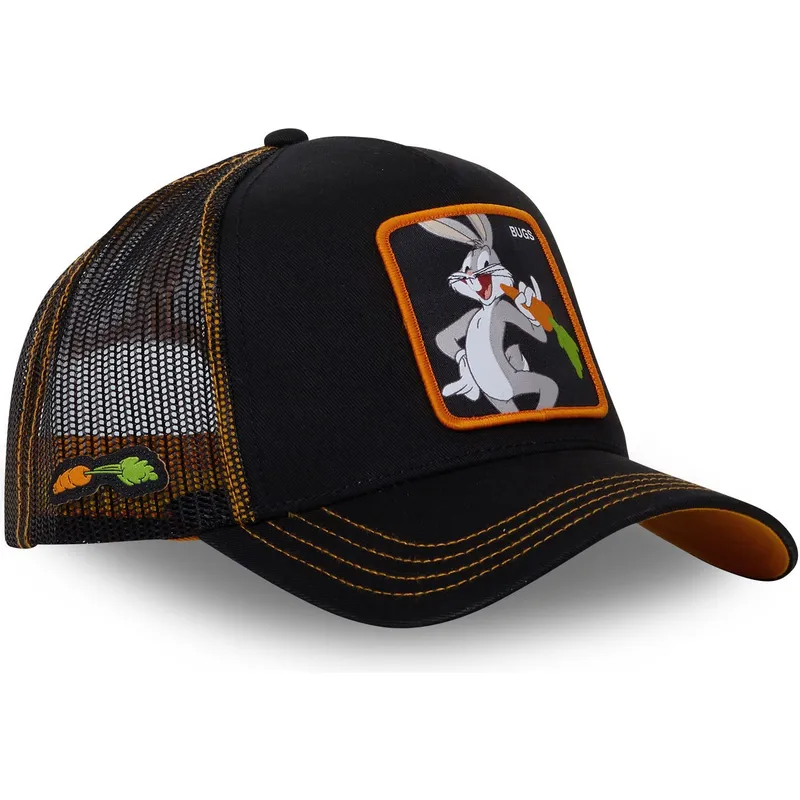 kapa-zaobljena-crna-snapback-loo7-bu1-zeko-dusko-looney-tunes-capslab