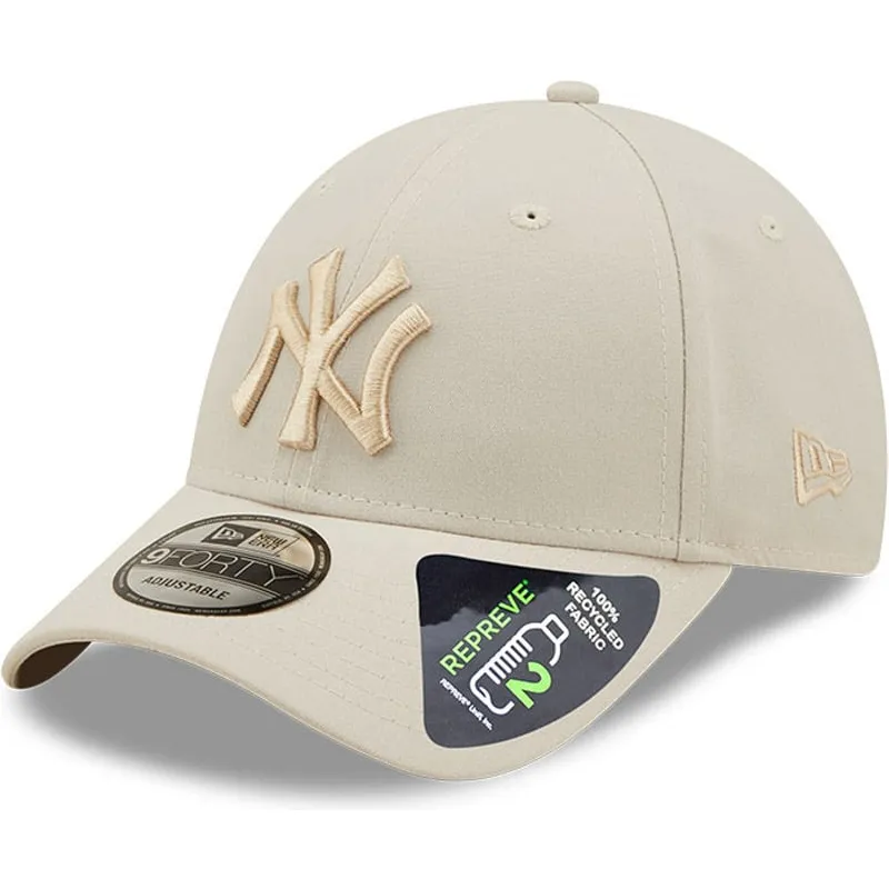 kapa-zaobljena-bez-snapback-9forty-tonal-repreve-new-york-yankees-mlb-new-era