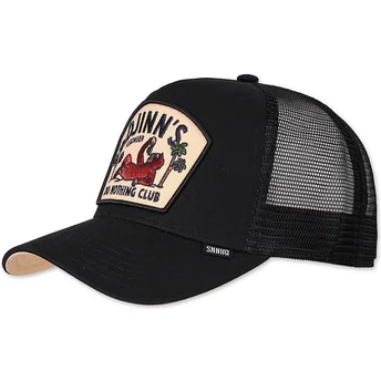 Cap zaobljena black snapback Djinns