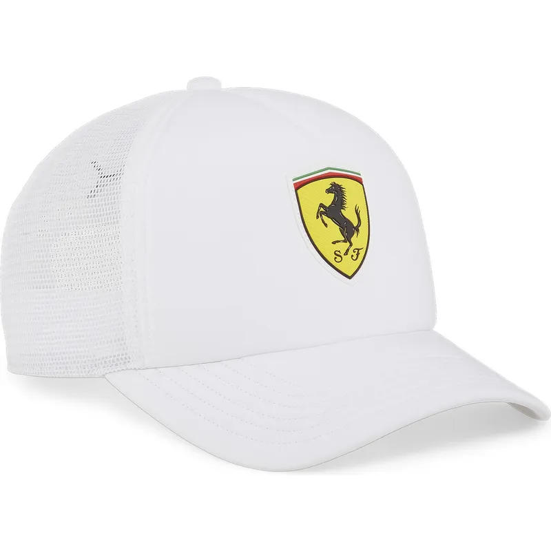 kapa-zaobljena-bijela-snapback-race-ferrari-formula-1-puma kapa-zaobljena-bijela-snapback-race-ferrari-formula-1-puma