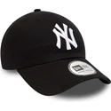 kape-zaobljena-crna-podesiva-traka-9twenty-league-essential-new-york-yankees-mlb-new-era