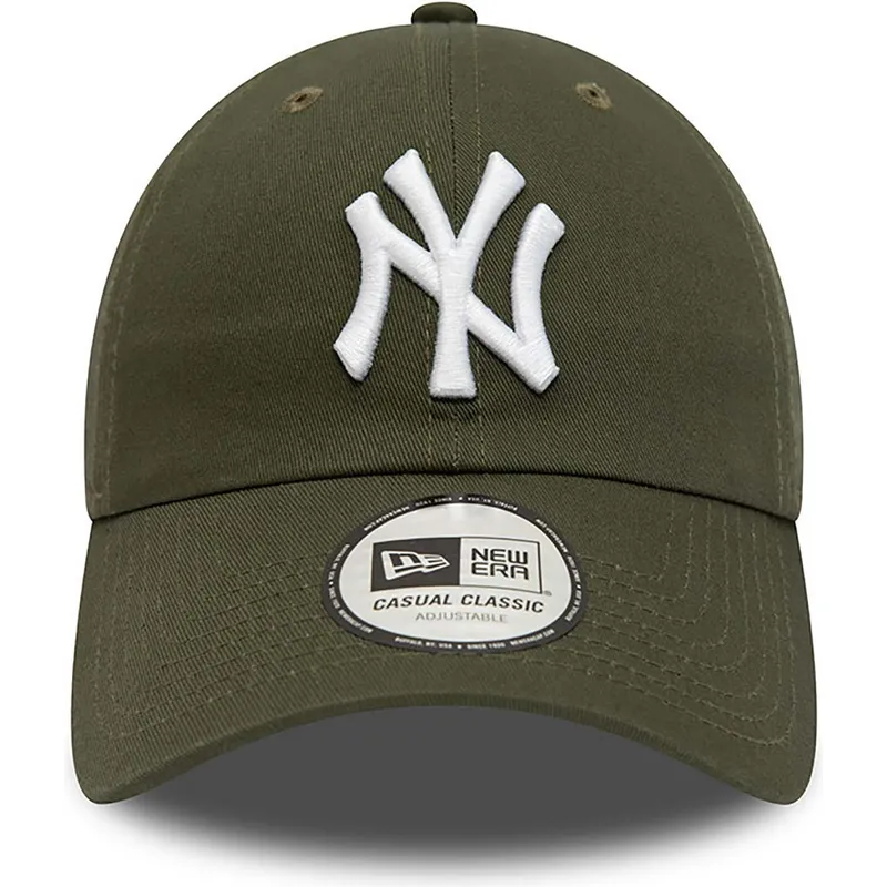 kapa-zaobljena-zelena-podesiv-9twenty-league-essential-new-york-yankees-mlb-new-era