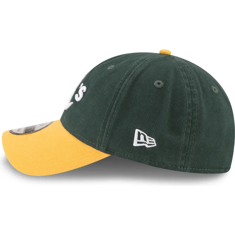 kapa-zaobljena-zelena-podesiv-9twenty-core-classic-oakland-athletics-mlb-new-era