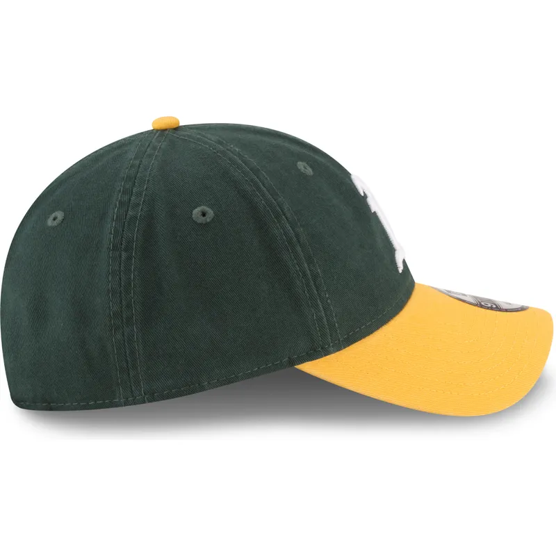 kapa-zaobljena-zelena-podesiv-9twenty-core-classic-oakland-athletics-mlb-new-era