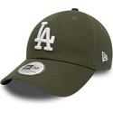 cap-zaobljena-green-adjustable-strap-9twenty-league-essential-los-angeles-dodgers-mlb-new-era