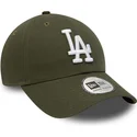 cap-zaobljena-green-adjustable-strap-9twenty-league-essential-los-angeles-dodgers-mlb-new-era