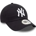 cap-zaobljena-navy-blue-adjustable-strap-9twenty-league-essential-new-york-yankees-mlb-new-era