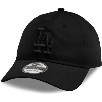 Kape zaobljena crna podesiva traka 9TWENTY League Essential Los Angeles Dodgers MLB New Era