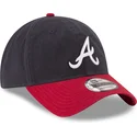 kapa-zaobljena-mornarsko-plava-podesiv-9twenty-core-classic-atlanta-braves-mlb-new-era