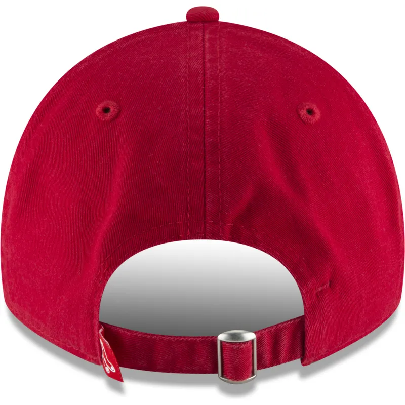 cap-zaobljena-red-adjustable-strap-9twenty-core-classic-boston-red-sox-mlb-new-era