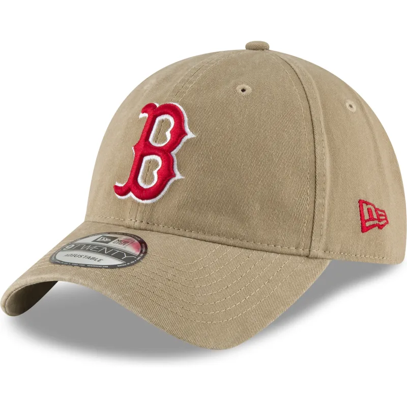 kapa-zaobljena-smeda-podesiv-9twenty-core-classic-boston-red-sox-mlb-new-era