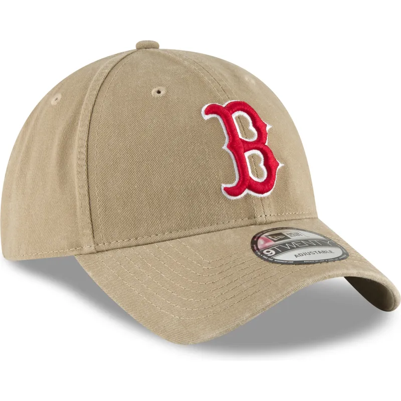 kapa-zaobljena-smeda-podesiv-9twenty-core-classic-boston-red-sox-mlb-new-era