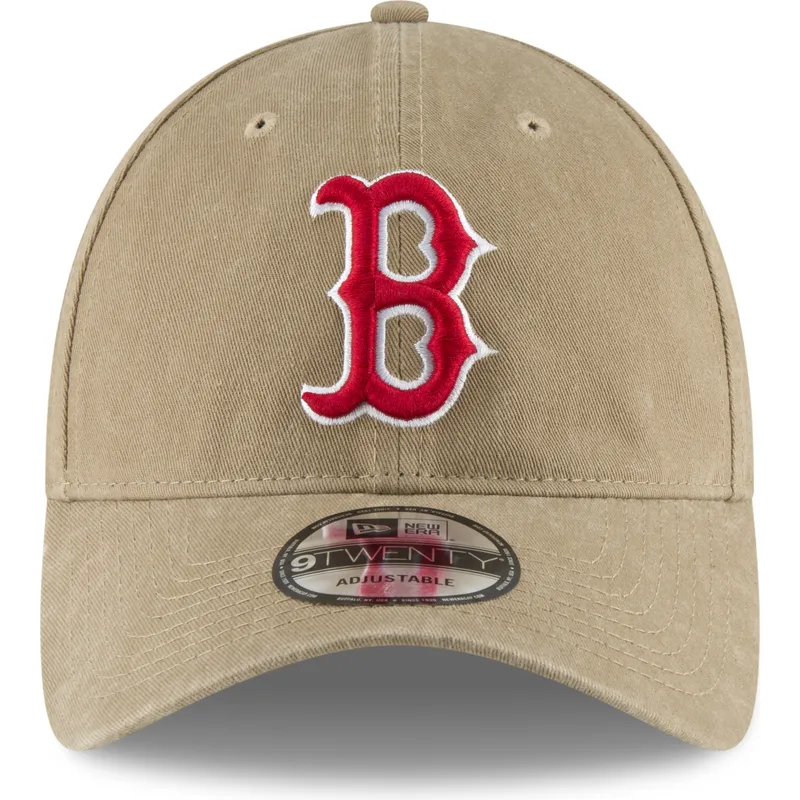 kapa-zaobljena-smeda-podesiv-9twenty-core-classic-boston-red-sox-mlb-new-era
