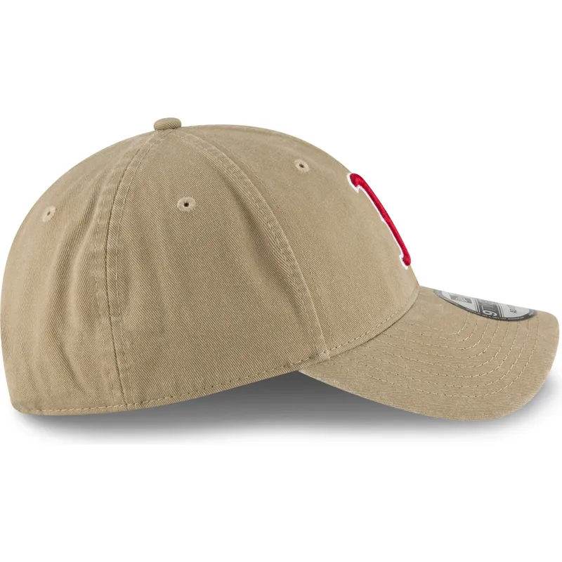 kapa-zaobljena-smeda-podesiv-9twenty-core-classic-boston-red-sox-mlb-new-era