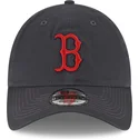 kapa-zaobljena-siva-podesiv-9twenty-core-classic-boston-red-sox-mlb-new-era