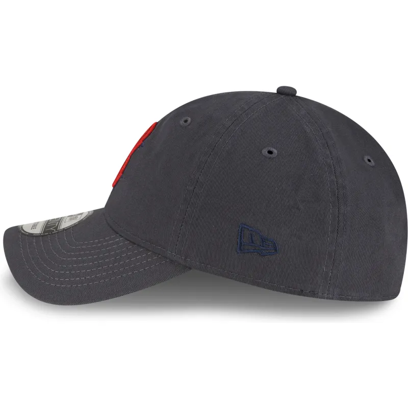 kape-zaobljena-siva-podesiva-traka-9twenty-core-classic-boston-red-sox-mlb-new-era