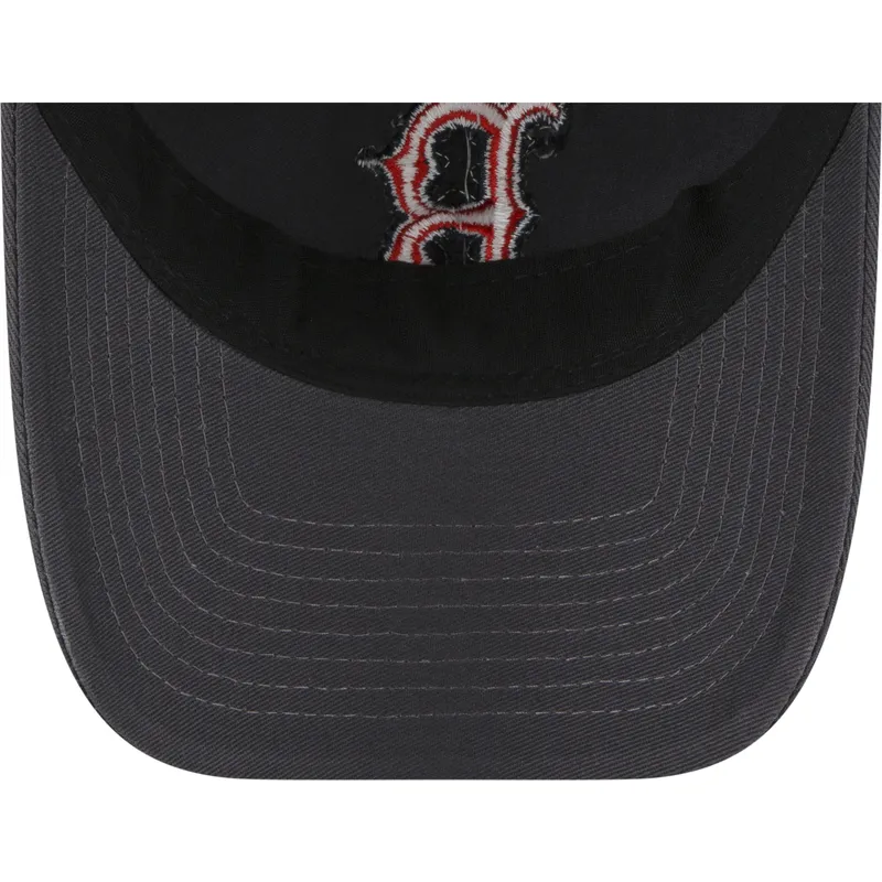 cap-zaobljena-gray-adjustable-strap-9twenty-core-classic-boston-red-sox-mlb-new-era