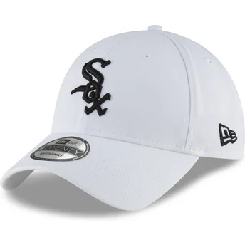 Cap zaobljena white adjustable strap negro 9TWENTY Core Classic Chicago White Sox MLB New Era