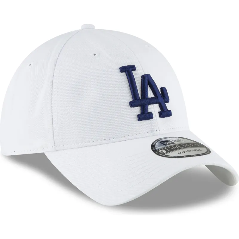cap-zaobljena-white-adjustable-strap-9twenty-core-classic-los-angeles-dodgers-mlb-new-era