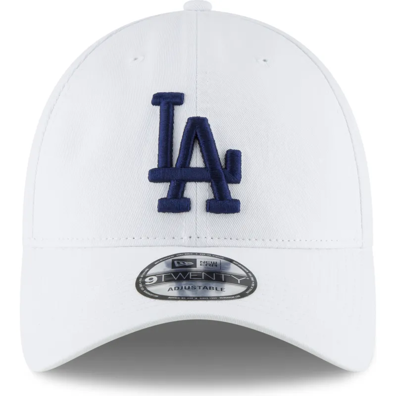 cap-zaobljena-white-adjustable-strap-9twenty-core-classic-los-angeles-dodgers-mlb-new-era