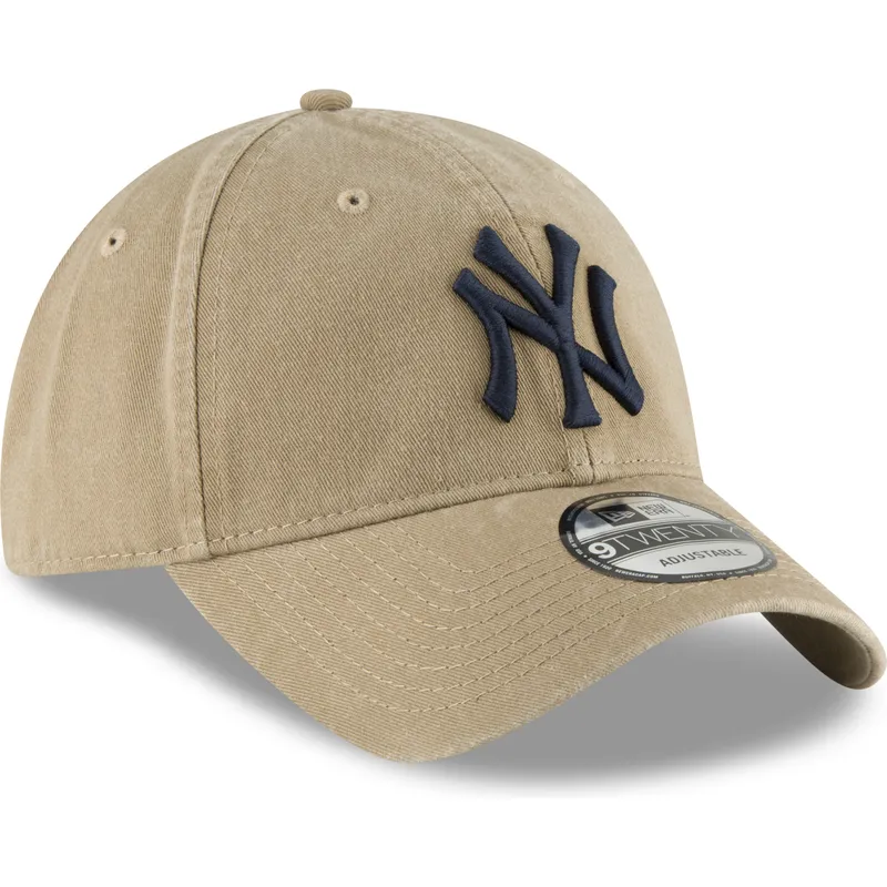 kapa-zaobljena-smeda-podesiv-9twenty-core-classic-new-york-yankees-mlb-new-era