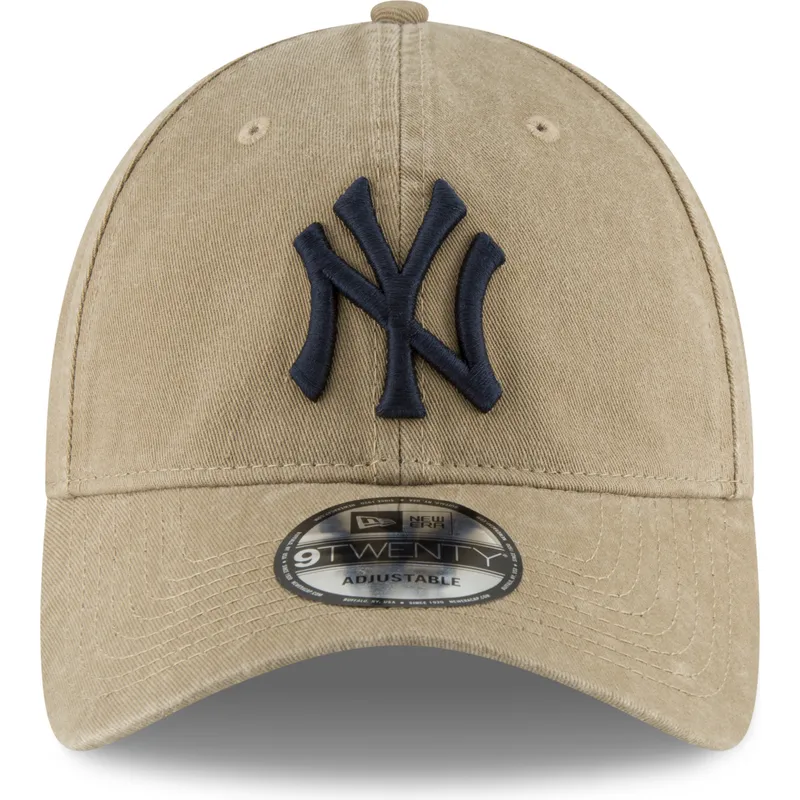 kapa-zaobljena-smeda-podesiv-9twenty-core-classic-new-york-yankees-mlb-new-era