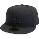 kapa-ravna-crna-prilagodena-59fifty-league-essential-los-angeles-dodgers-mlb-new-era