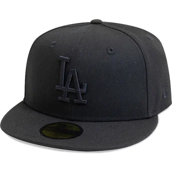 Cap ravna black ajustada 59FIFTY League Essential Los Angeles Dodgers MLB New Era