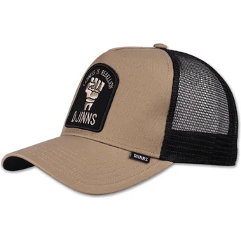 Kapa zaobljena bež snapback Rebellion HFT Djinns