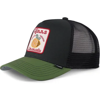 Cap zaobljena black snapback Djinns