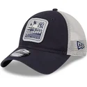 kapa-zaobljena-mornarsko-plava-snapback-9twenty-stripe-new-york-yankees-mlb-new-era