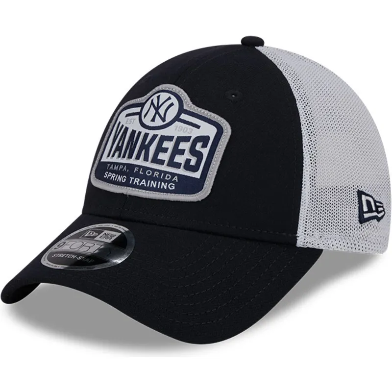 kapa-zaobljena-mornarsko-plava-snapback-9forty-stretch-snap-tab-new-york-yankees-mlb-new-era
