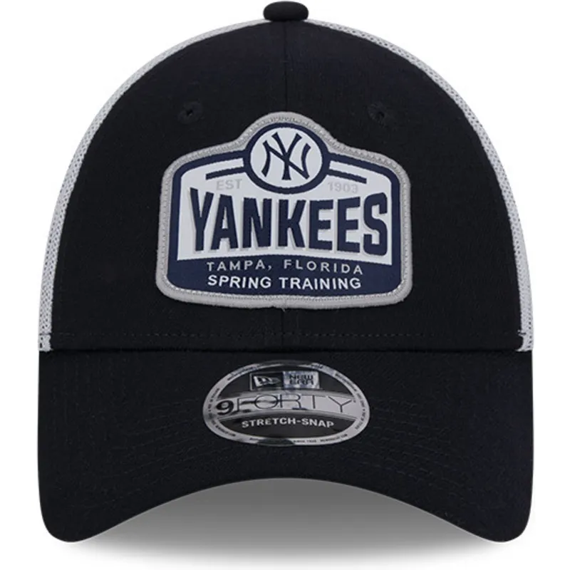 kapa-zaobljena-mornarsko-plava-snapback-9forty-stretch-snap-tab-new-york-yankees-mlb-new-era