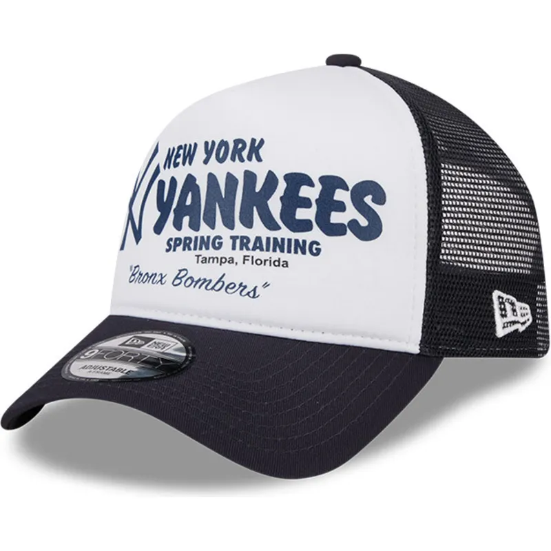 kapa-zaobljena-mornarsko-plava-snapback-9forty-a-frame-team-new-york-yankees-mlb-new-era