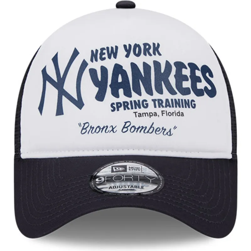 kapa-zaobljena-mornarsko-plava-snapback-9forty-a-frame-team-new-york-yankees-mlb-new-era