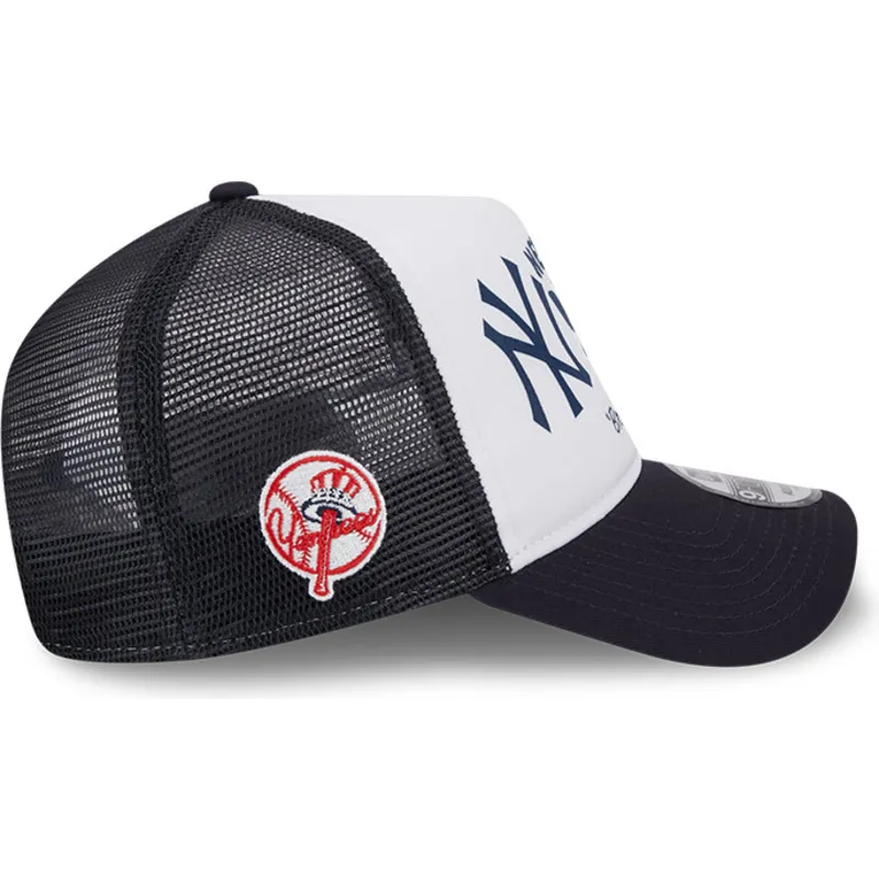 kapa-zaobljena-mornarsko-plava-snapback-9forty-a-frame-team-new-york-yankees-mlb-new-era