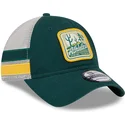 kapa-zaobljena-zelena-snapback-9twenty-stripe-oakland-athletics-mlb-new-era