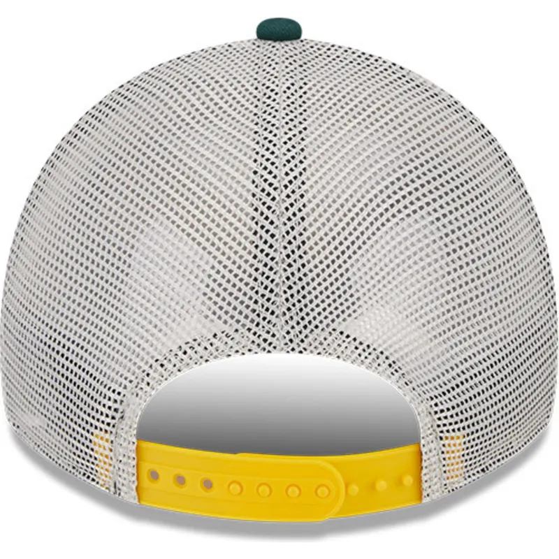 kapa-zaobljena-zelena-snapback-9twenty-stripe-oakland-athletics-mlb-new-era