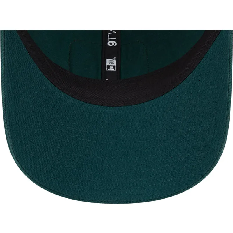 kapa-zaobljena-zelena-snapback-9twenty-stripe-oakland-athletics-mlb-new-era