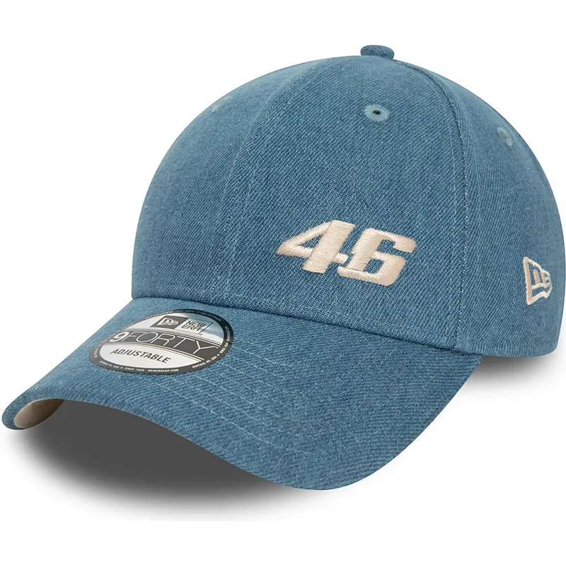 kapa-zaobljena-plava-snapback-9forty-denim-valentino-rossi-vr46-motogp-new-era kapa-zaobljena-plava-snapback-9forty-denim-valentino-rossi-vr46-motogp-new-era