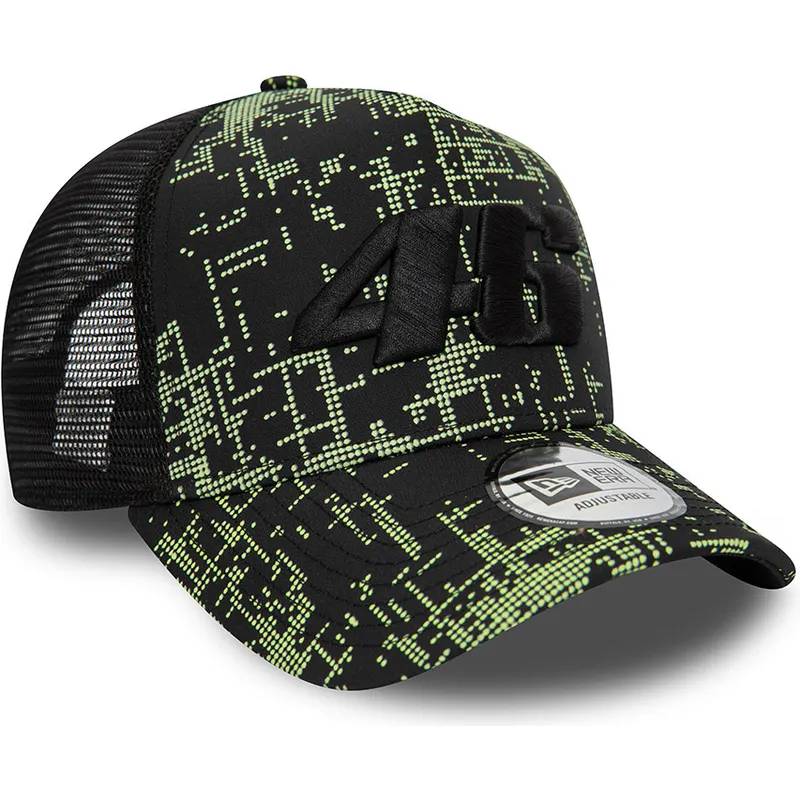 kapa-zaobljena-crna-snapback-9forty-a-frame-poly-print-valentino-rossi-vr46-motogp-new-era kapa-zaobljena-crna-snapback-9forty-a-frame-poly-print-valentino-rossi-vr46-motogp-new-era