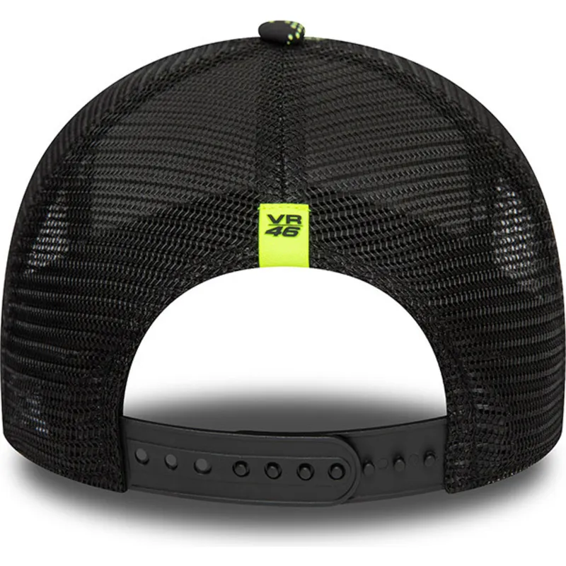 kapa-zaobljena-crna-snapback-9forty-a-frame-poly-print-valentino-rossi-vr46-motogp-new-era kapa-zaobljena-crna-snapback-9forty-a-frame-poly-print-valentino-rossi-vr46-motogp-new-era