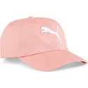 kapa-zaobljena-ruzicasta-podesiv-essentials-cat-bb-puma