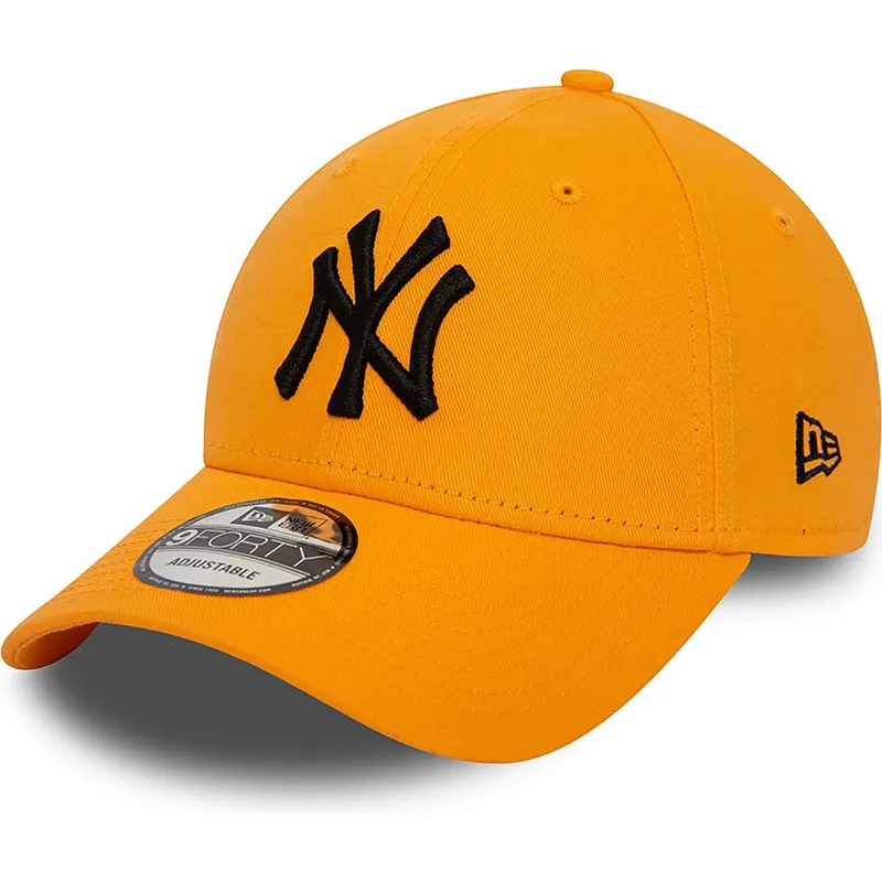 kapa-zaobljena-narancasta-podesiv-9forty-league-essential-new-york-yankees-mlb-new-era
