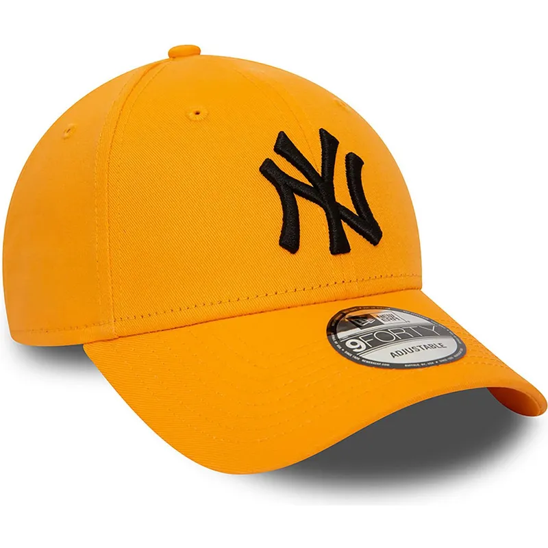 kapa-zaobljena-narancasta-podesiv-9forty-league-essential-new-york-yankees-mlb-new-era