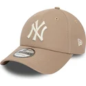 kapa-zaobljena-smeda-podesiv-9forty-league-essential-new-york-yankees-mlb-new-era